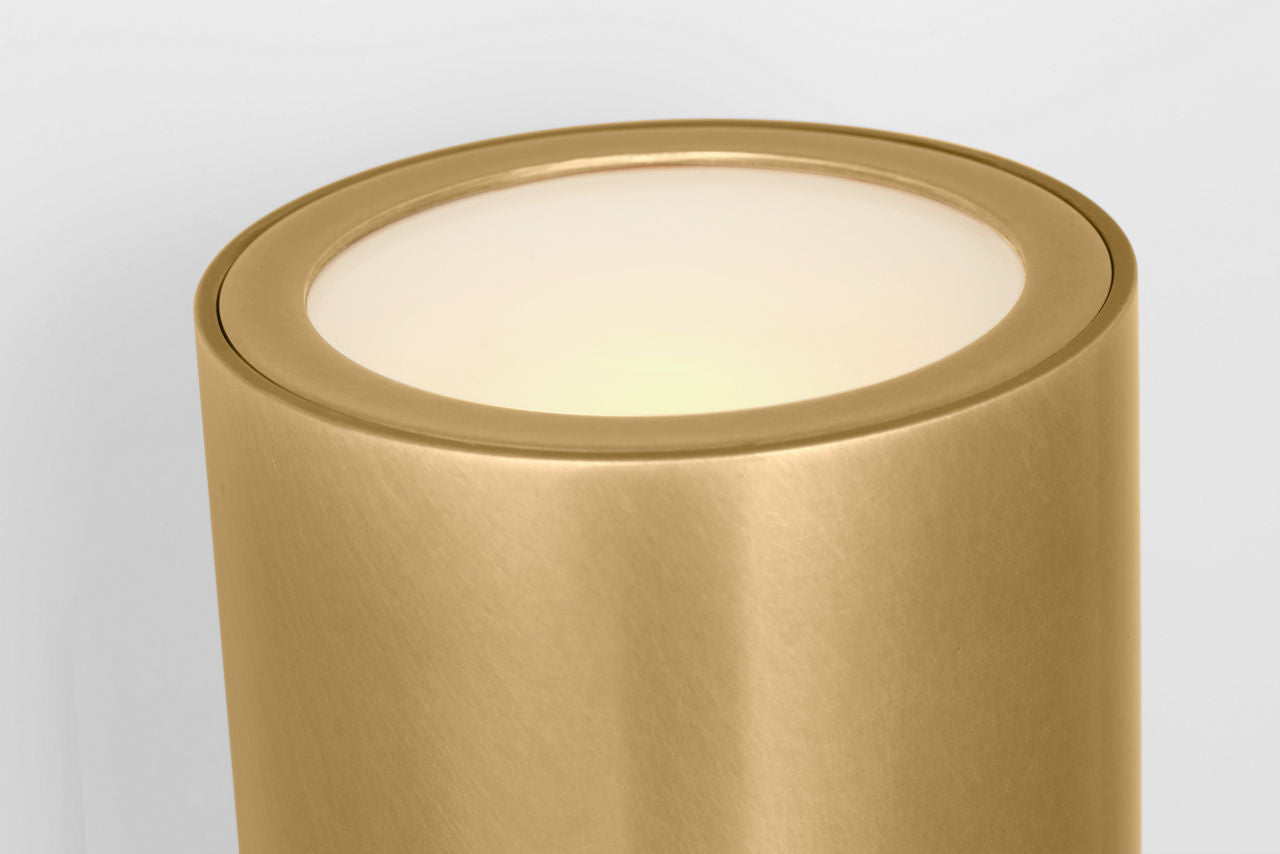 Pressa Round Large Wall Natural Brass 2700K 90 CRI
