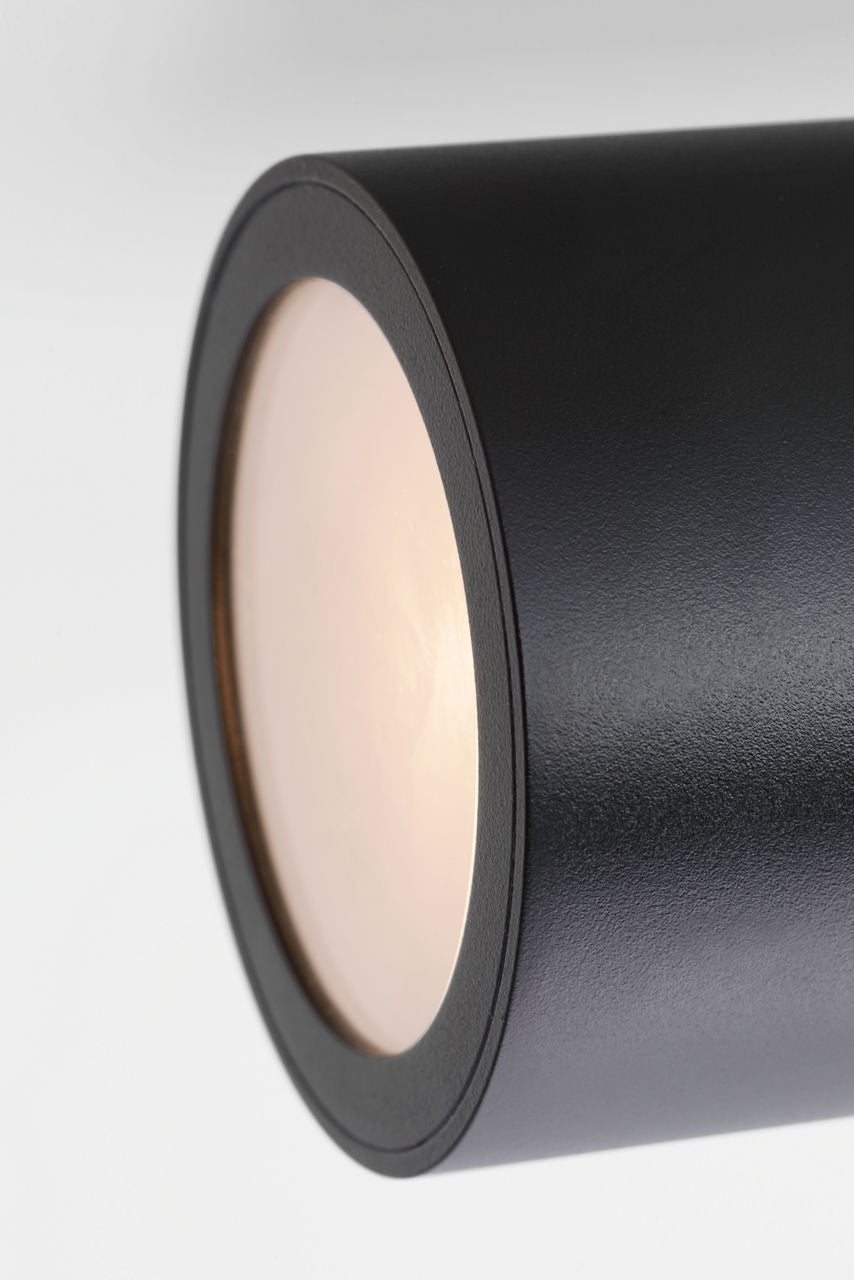 Pressa Round X-Large Wall Black 2700K 90 CRI