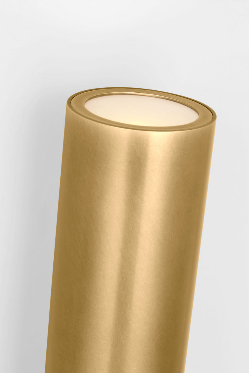 Pressa Round X-Large Wall Natural Brass 2700K 90 CRI