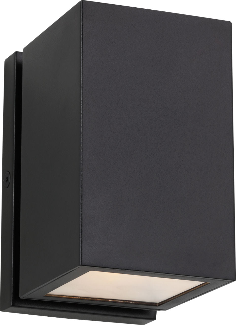 Pressa Square Small Wall Black 2700K 90 CRI