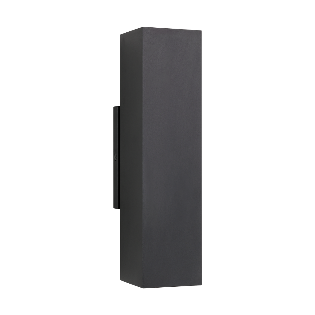 Pressa Square Medium Wall Black 2700K 90 CRI