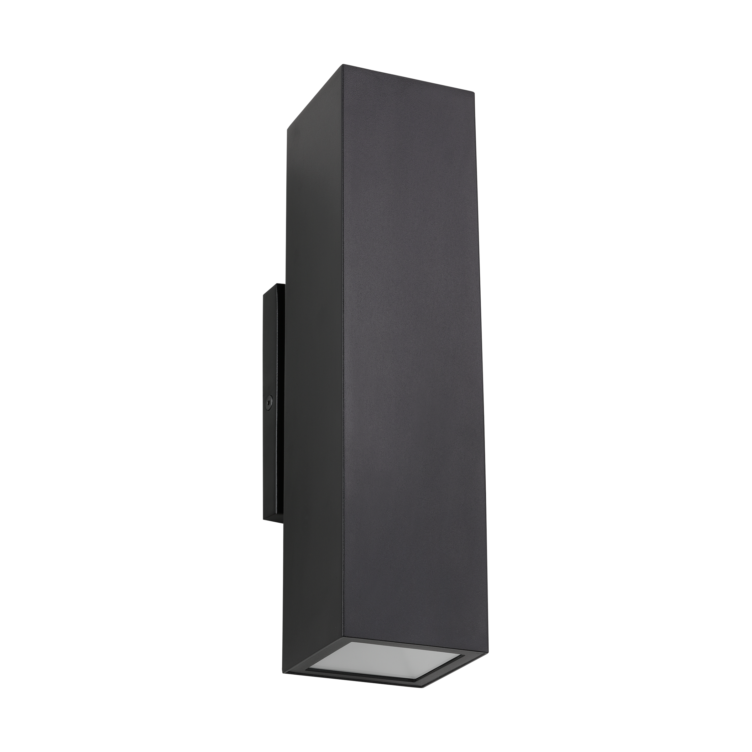 Pressa Square Medium Wall Black 2700K 90 CRI