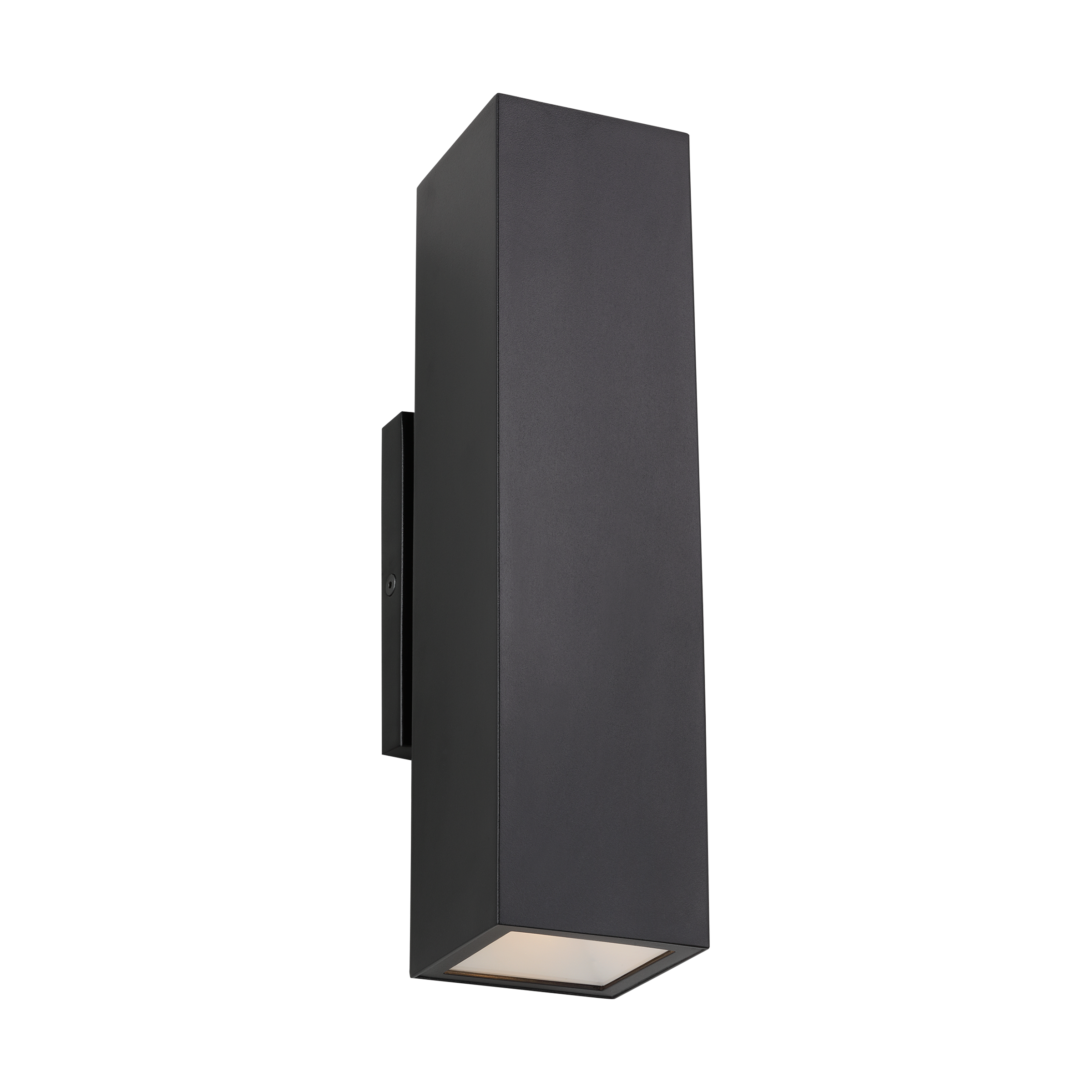 Pressa Square Medium Wall Black 2700K 90 CRI
