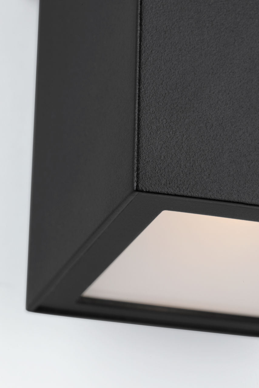 Pressa Square Medium Wall Black 2700K 90 CRI