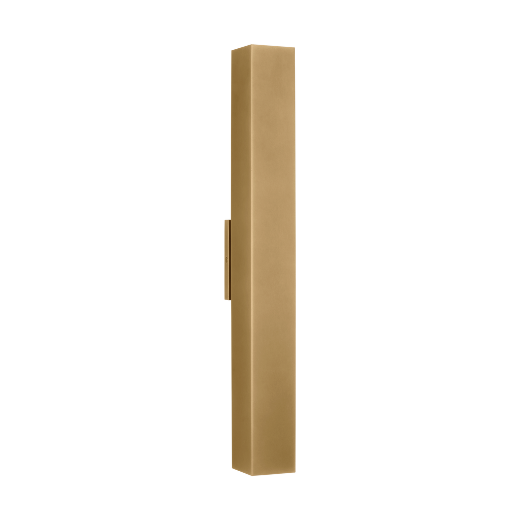 Pressa Square X-Large Wall Natural Brass 2700K 90 CRI