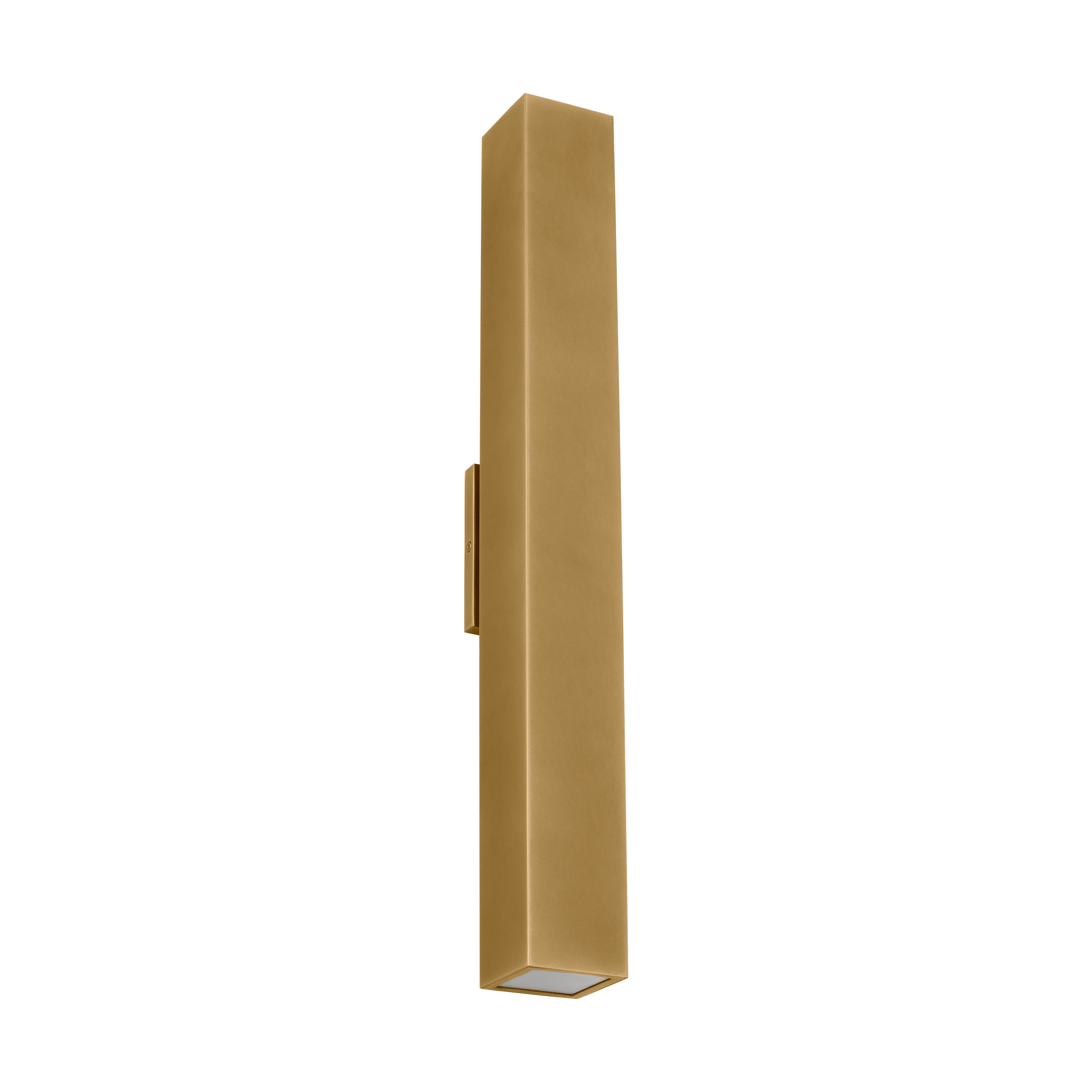 Pressa Square X-Large Wall Natural Brass 2700K 90 CRI