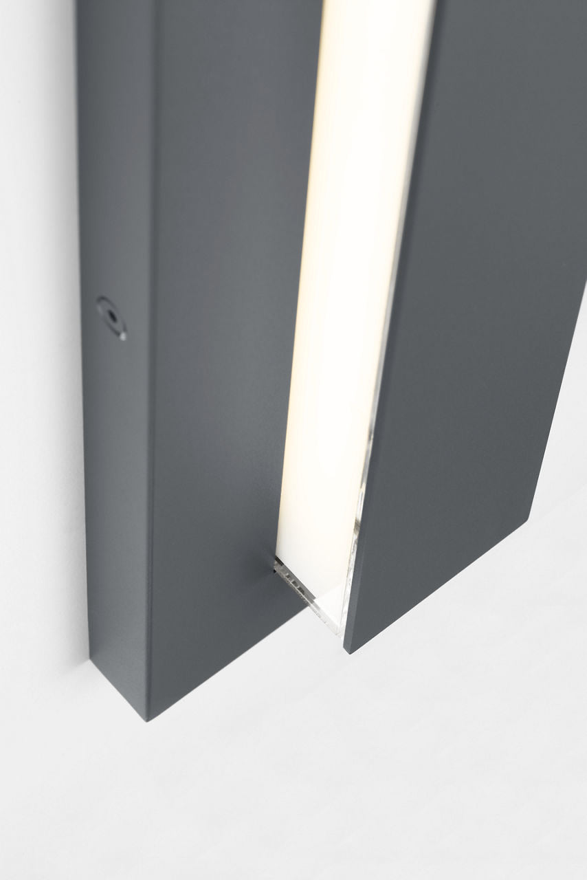 Aspen 48 Outdoor Wall Charcoal 3000K 90 CRI
