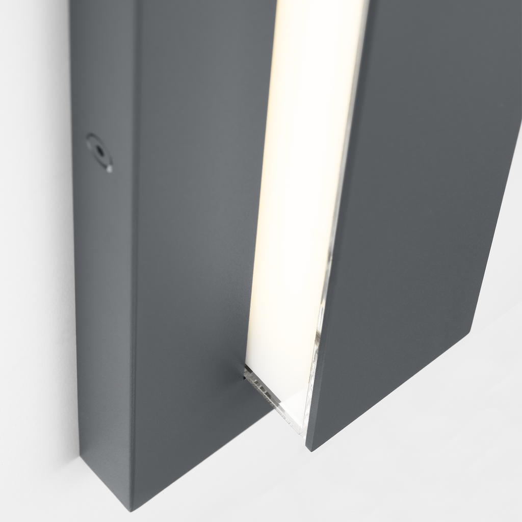 Aspen 48 Outdoor Wall Charcoal 3000K 90 CRI