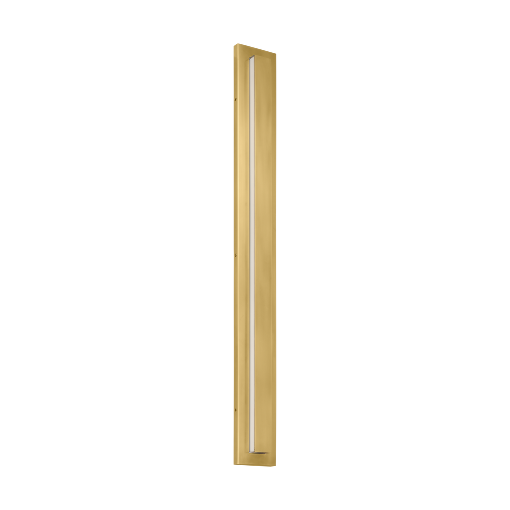 Aspen 48 Outdoor Wall Natural Brass 3000K 90 CRI