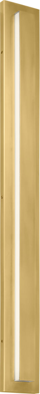 Aspen 48 Outdoor Wall Natural Brass 3000K 90 CRI