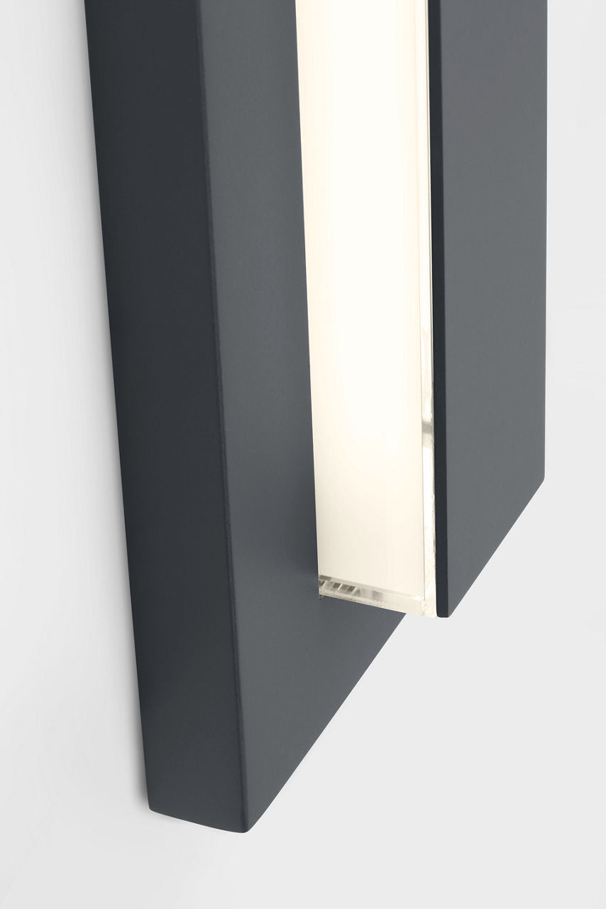 Aspen 60 Outdoor Wall Charcoal 3000K 90 CRI