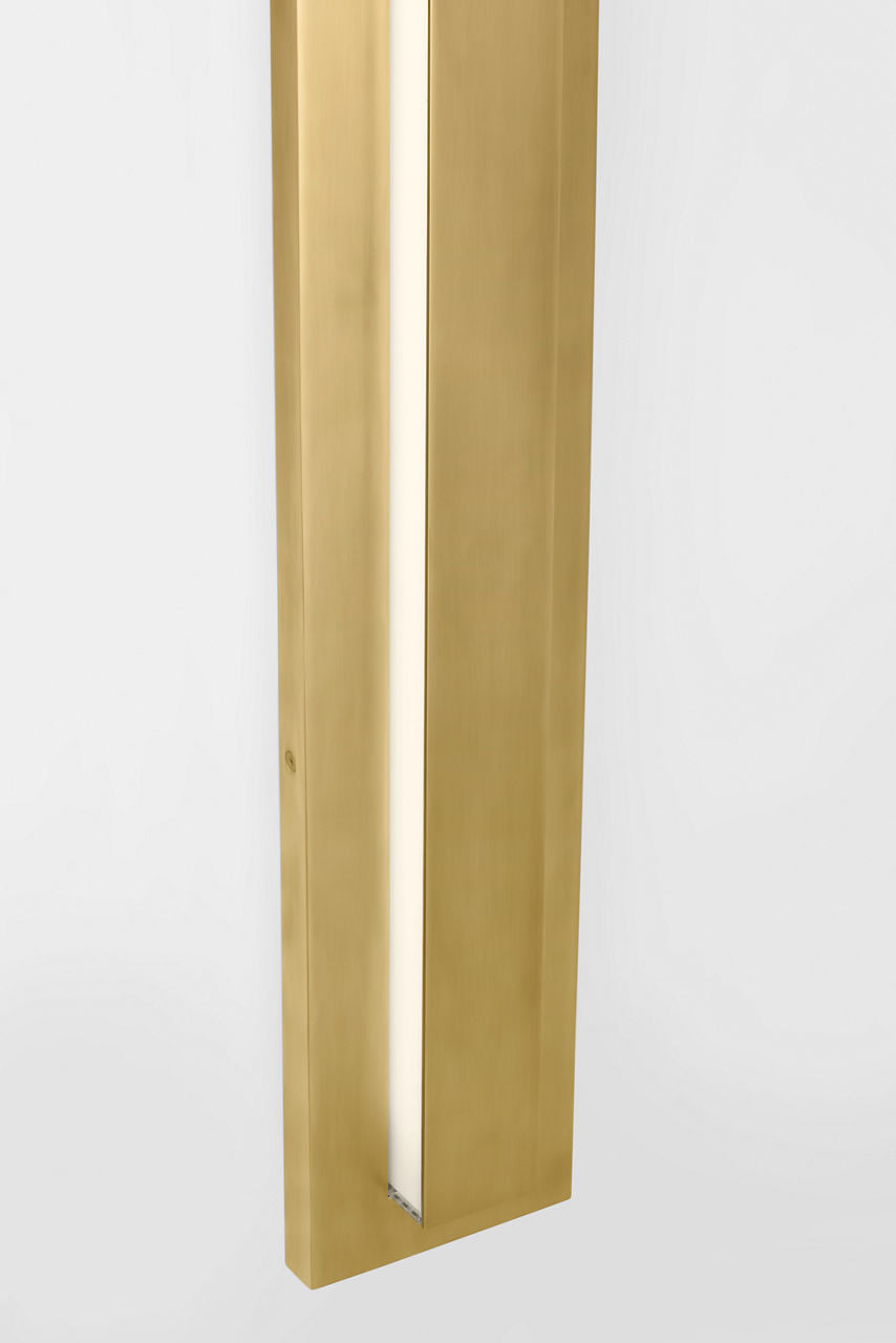 Aspen 60 Outdoor Wall Natural Brass 3000K 90 CRI