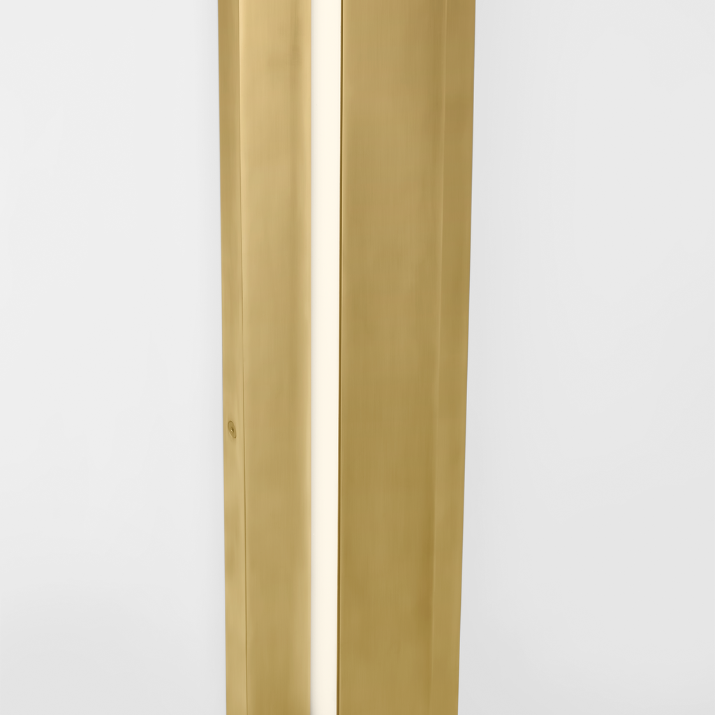 Aspen 60 Outdoor Wall Natural Brass 3000K 90 CRI