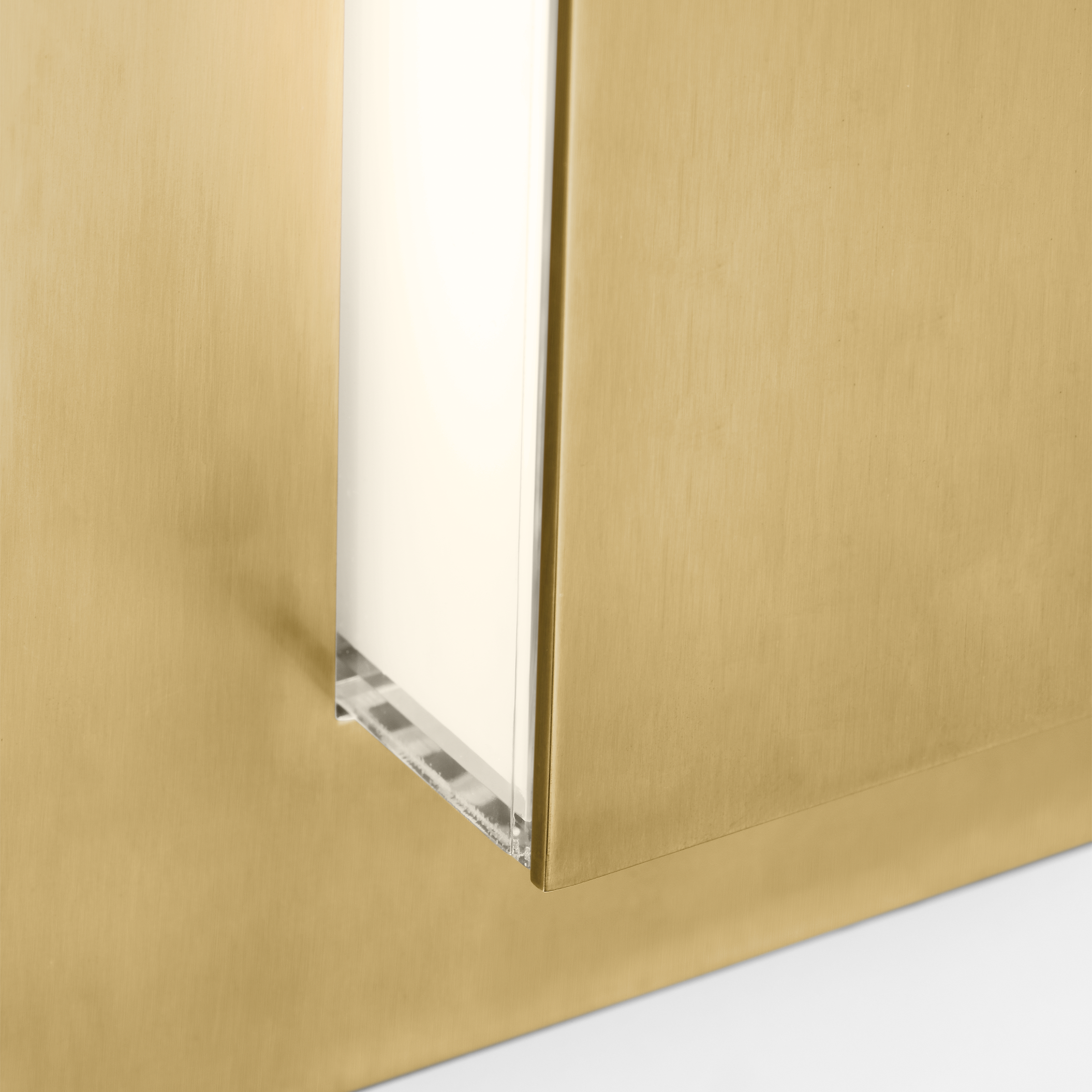 Aspen 60 Outdoor Wall Natural Brass 3000K 90 CRI