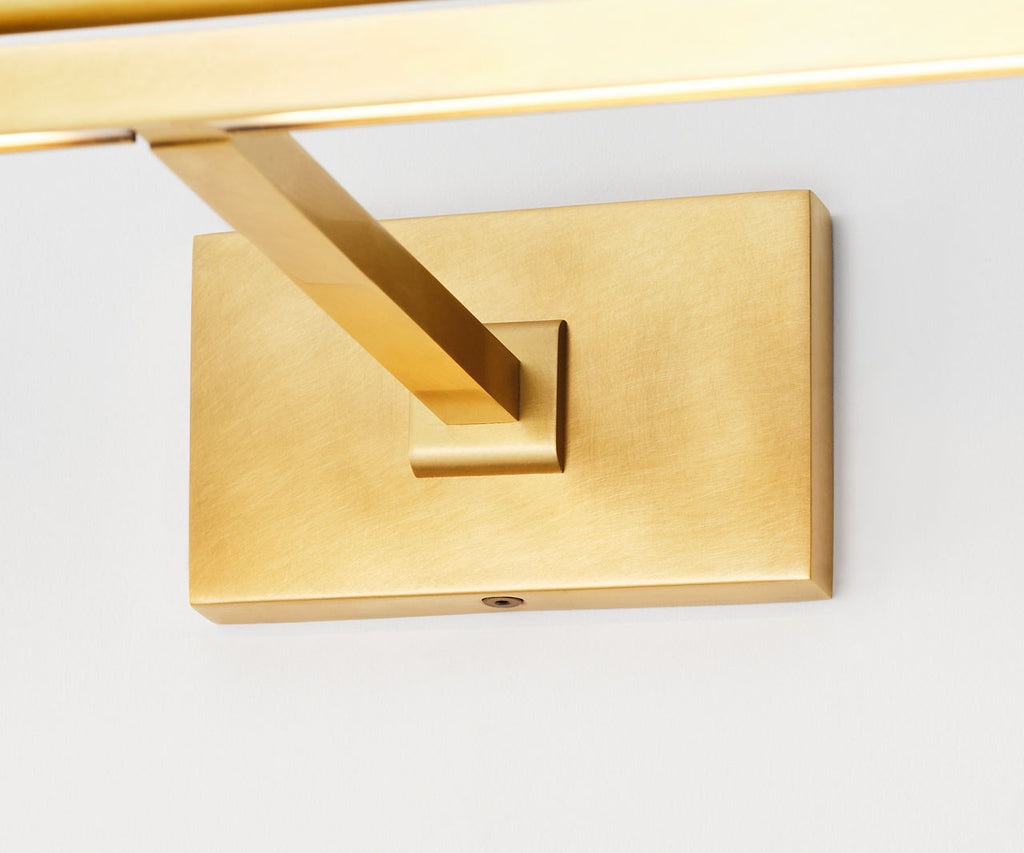 Kal 24 Picture Light Natural Brass 3000K 90 CRI