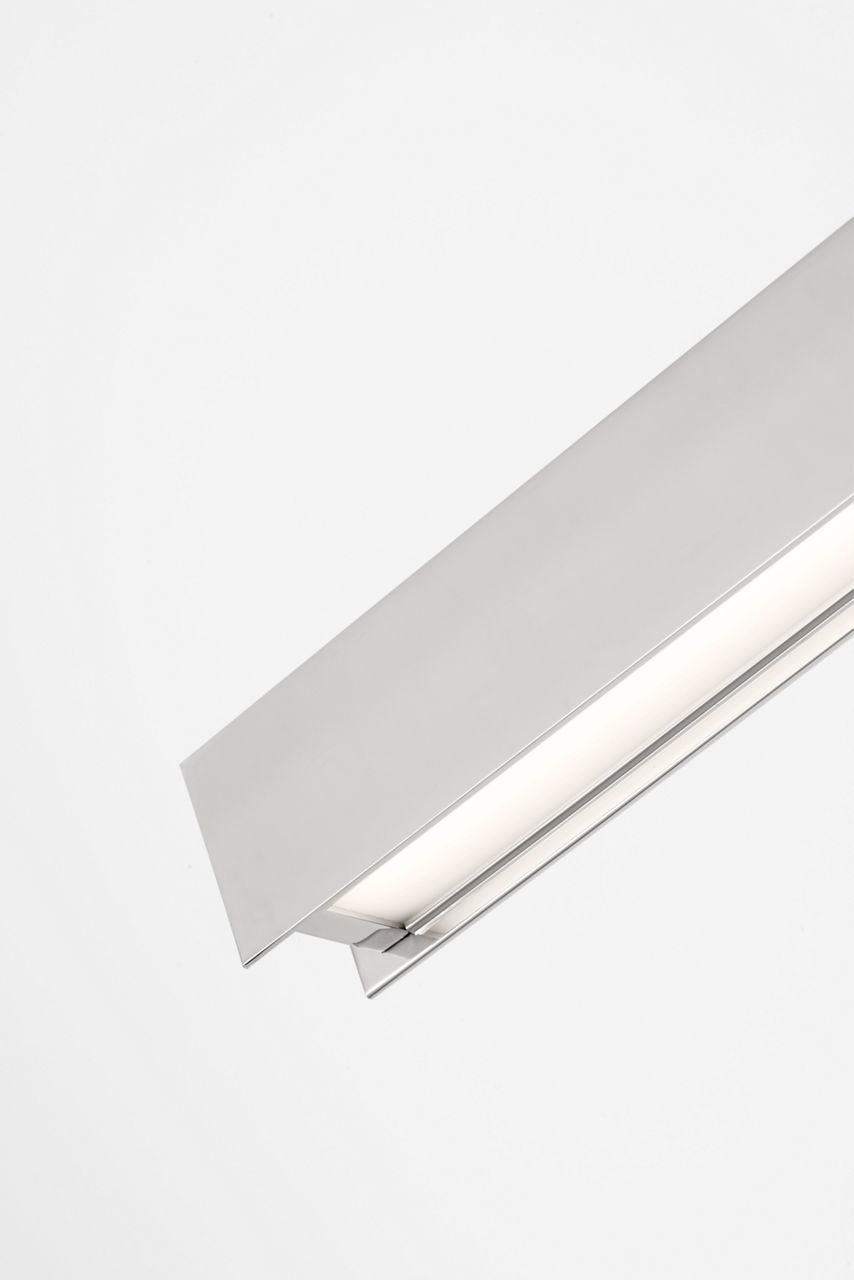 Bau 30 Picture Light Polished Nickel 3000K 90 CRI