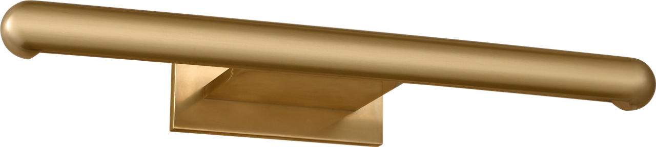 Agra 24 Picture Light Hand Rubbed Antique Brass 2700K 90 CRI