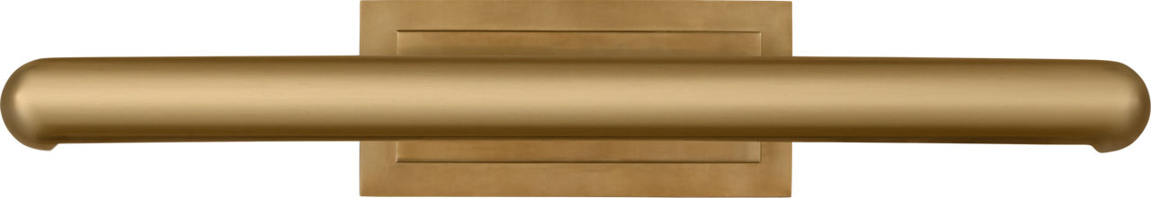 Agra 24 Picture Light Hand Rubbed Antique Brass 2700K 90 CRI