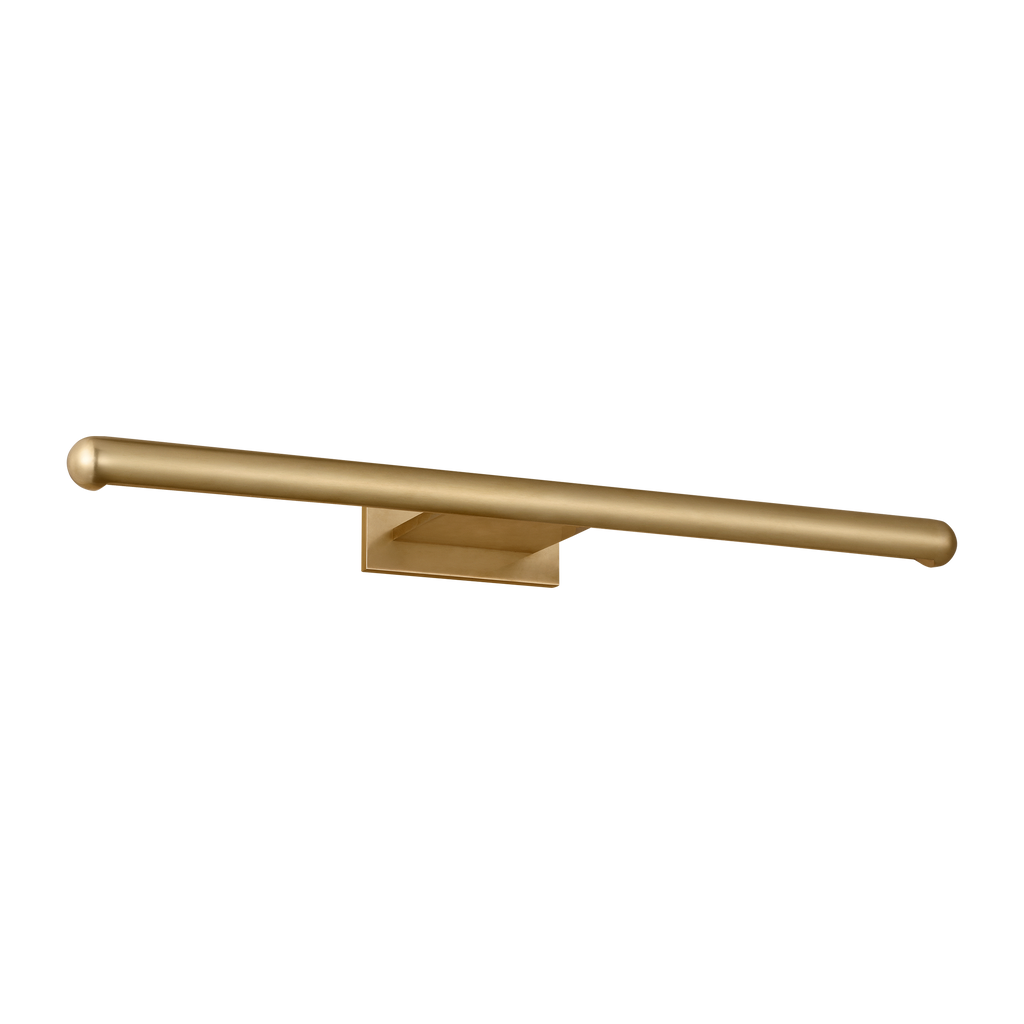 Agra 36 Picture Light hand rubbed antique brass 2700K 90 CRI