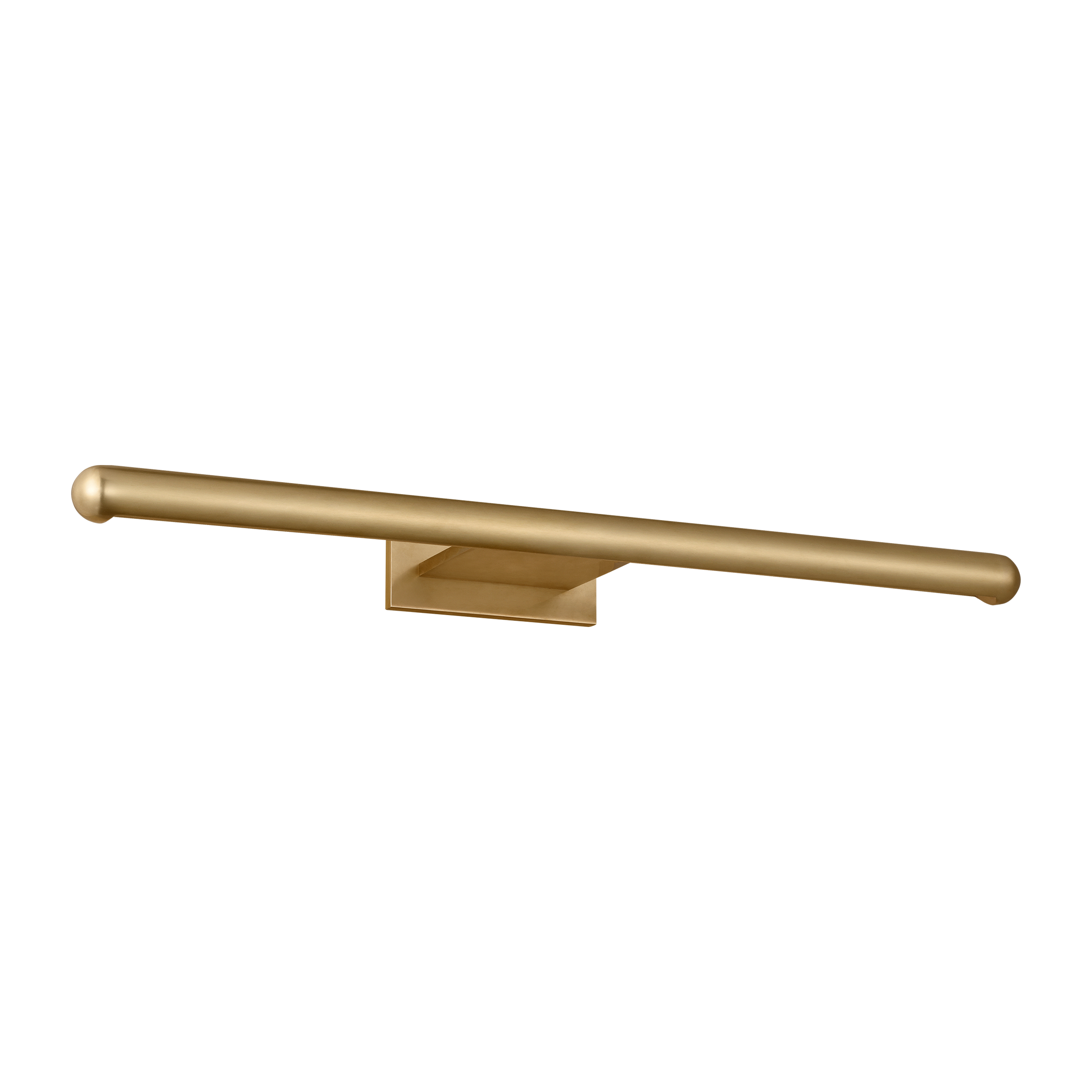 Agra 36 Picture Light hand rubbed antique brass 2700K 90 CRI