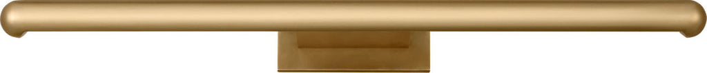 Agra 36 Picture Light hand rubbed antique brass 2700K 90 CRI
