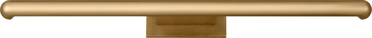 Agra 36 Picture Light hand rubbed antique brass 2700K 90 CRI