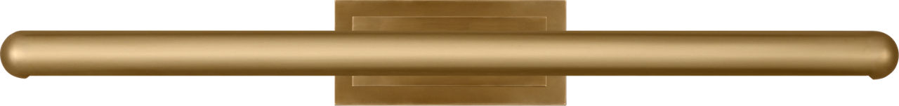 Agra 36 Picture Light hand rubbed antique brass 2700K 90 CRI