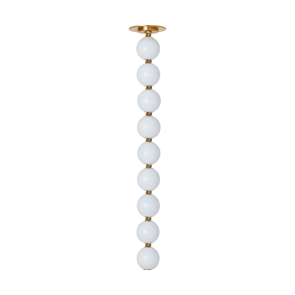 Perle 24 Pendant | Natural Brass 2700K Surface 120V-277V Universal