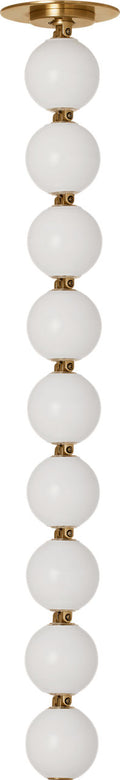 Perle 24 Pendant | Natural Brass 2700K Surface 120V-277V Universal