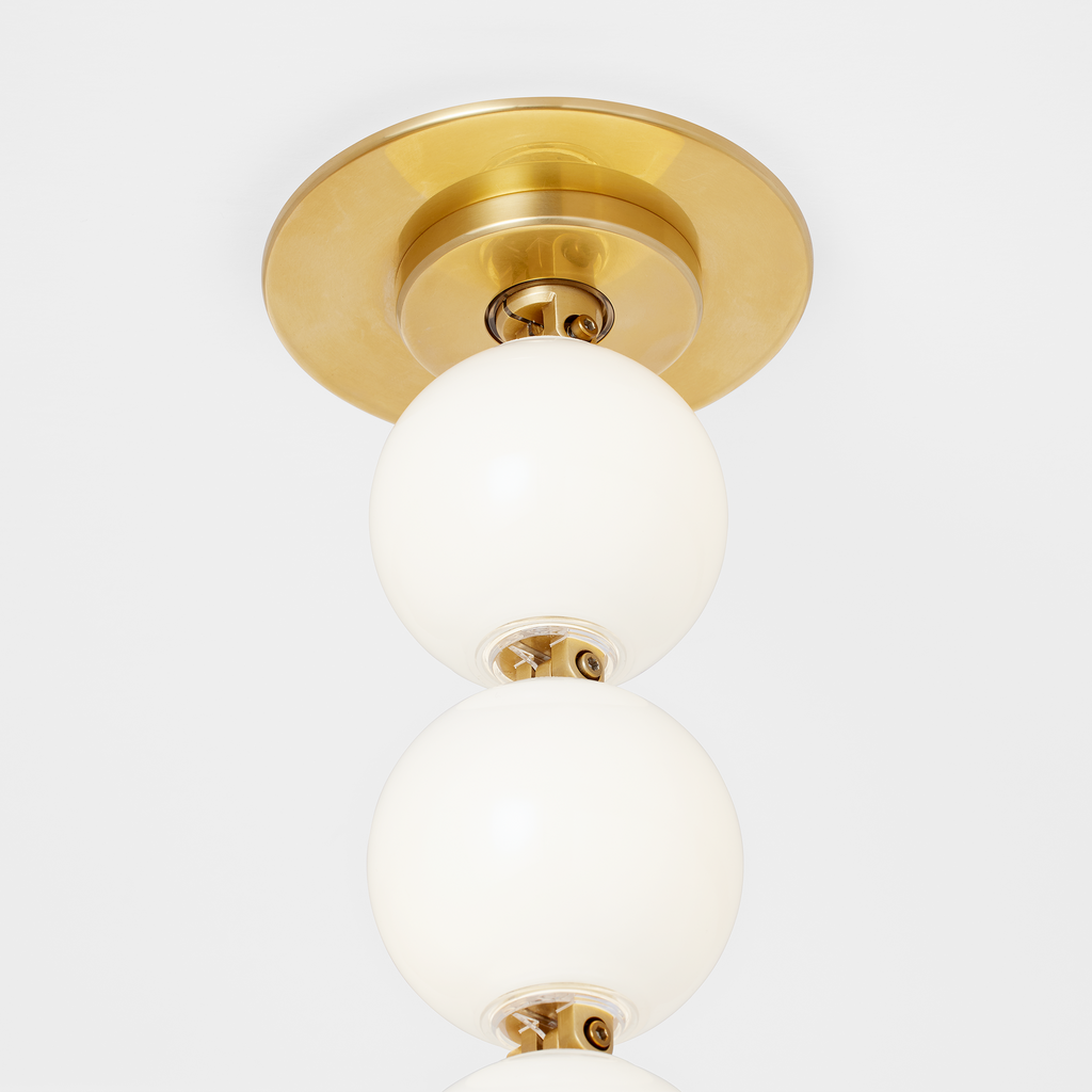 Perle 36 Pendant | Natural Brass 2700K Surface 120V-277V Universal