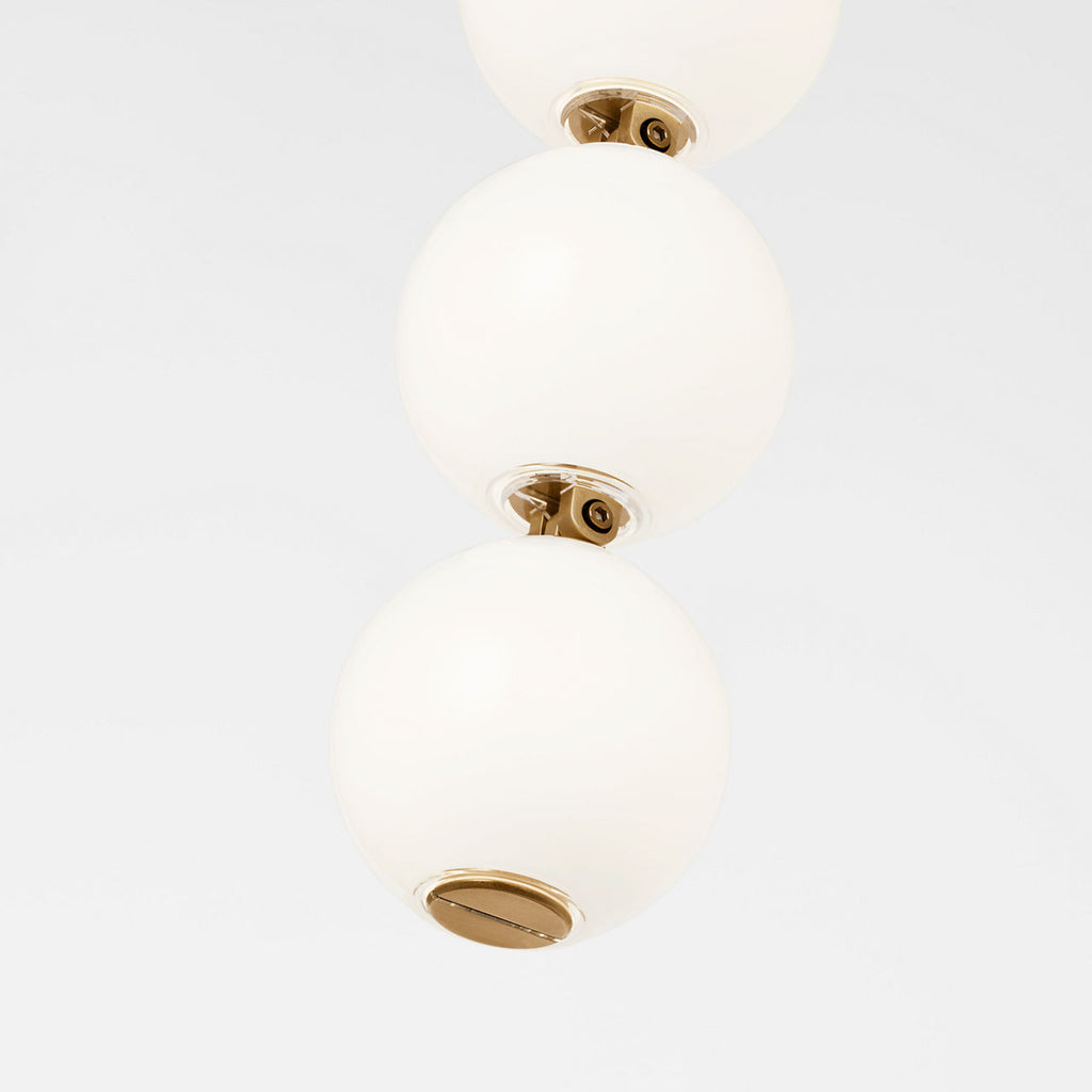 Perle 36 Pendant | Natural Brass 2700K Remote 120V