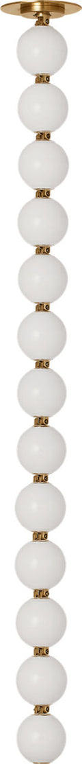 Perle 36 Pendant | Natural Brass 2700K Remote 120V