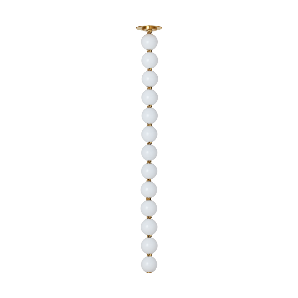 Perle 36 Pendant | Natural Brass 2700K Remote 120V