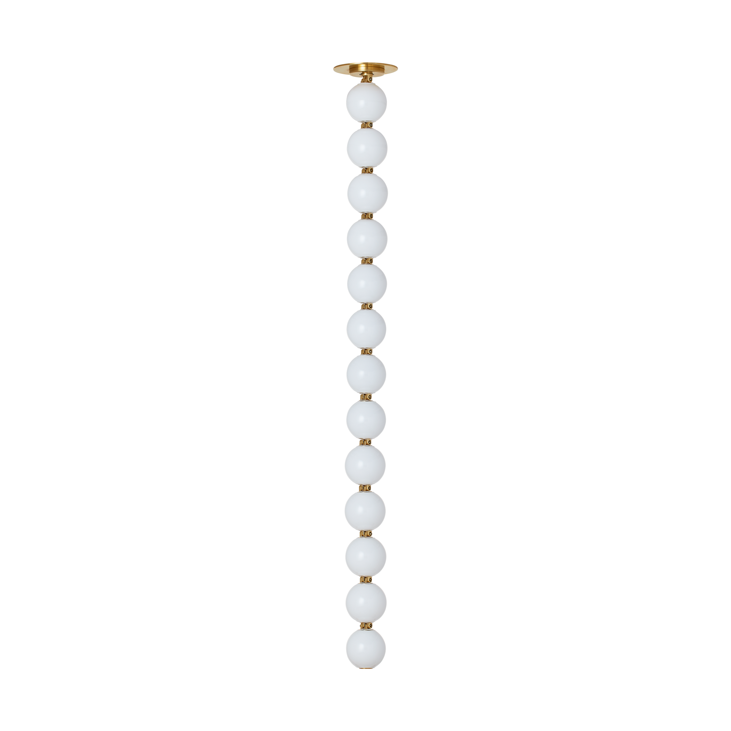 Perle 36 Pendant | Natural Brass 2700K Remote 120V