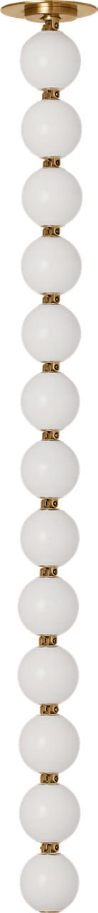 Perle 36 Pendant | Natural Brass 2700K Surface 120V-277V Universal