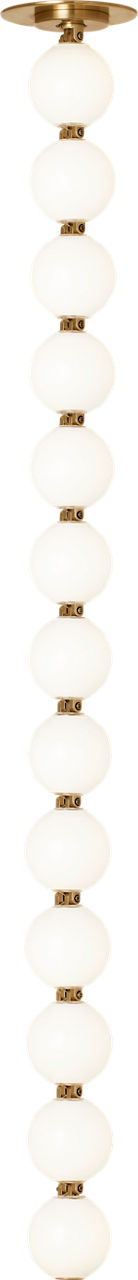 Perle 36 Pendant | Natural Brass 3000K Remote 120V