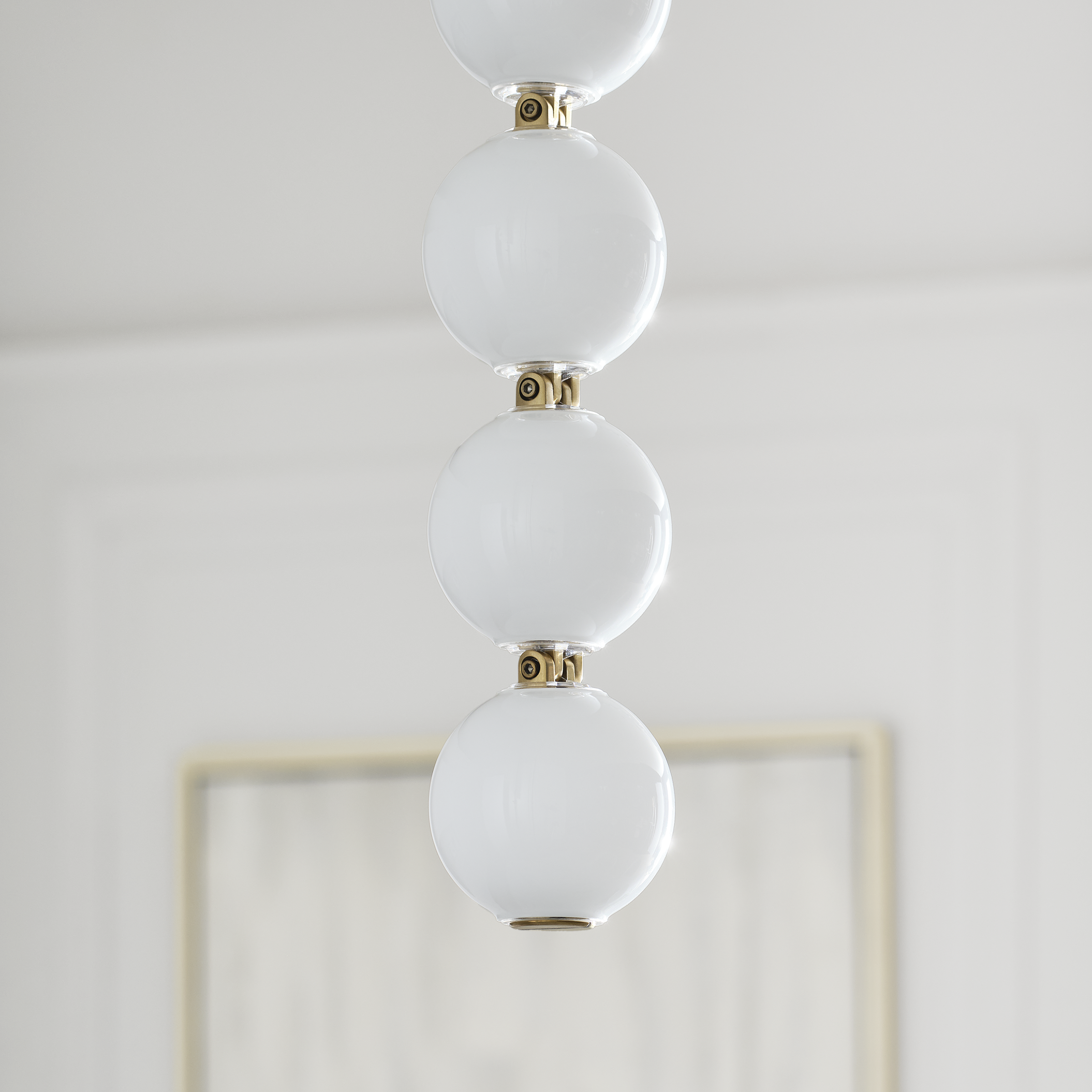 Perle 36 Pendant | Natural Brass 2700K Remote 120V