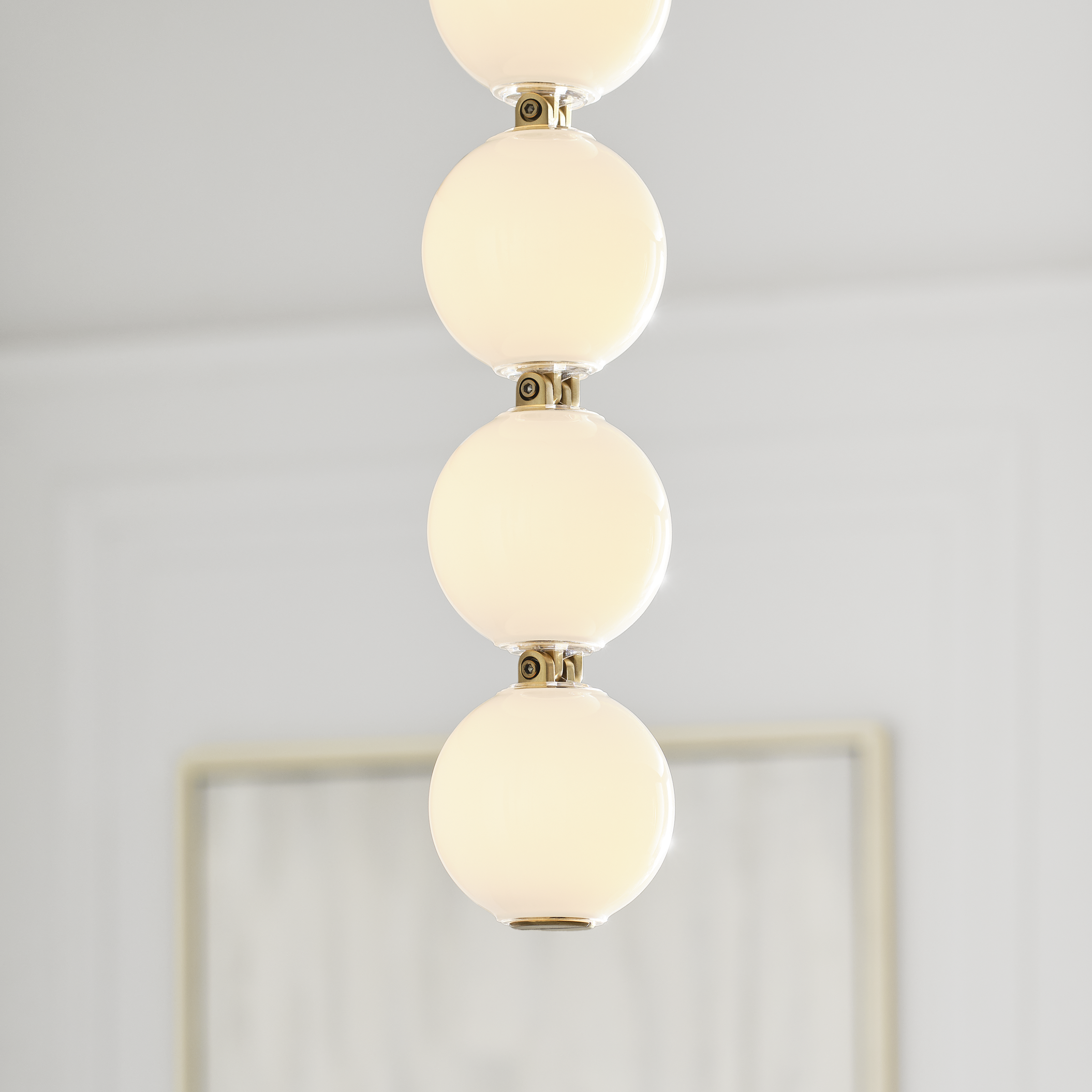Perle 36 Pendant | Natural Brass 2700K Remote 120V