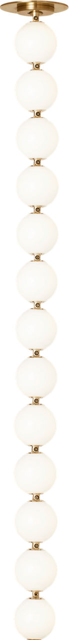 Perle 36 Pendant | Natural Brass 3000K Surface 120V-277V Universal