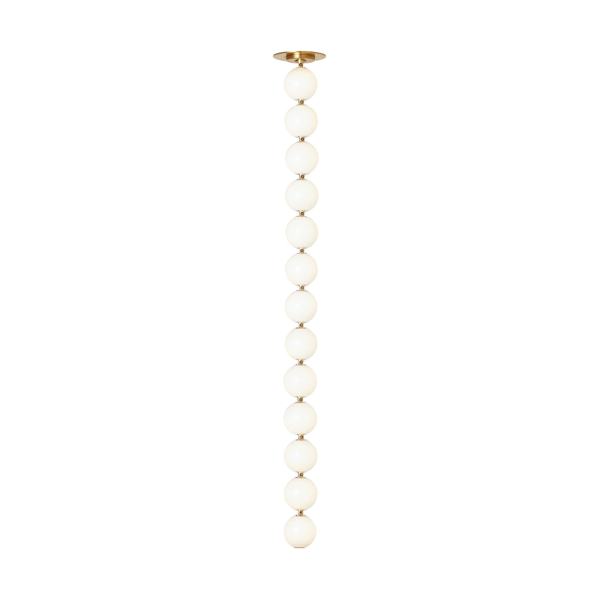Perle 36 Pendant | Natural Brass 2700K Surface 120V-277V Universal