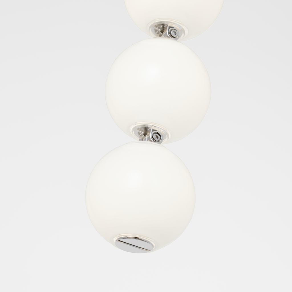 Perle 36 Pendant | Polished Nickel 2700K Remote 120V