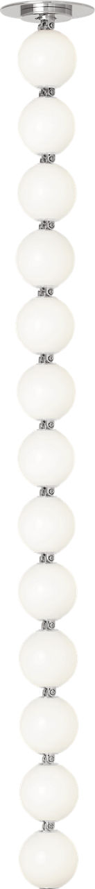Perle 36 Pendant | Polished Nickel 3000K Remote 277V