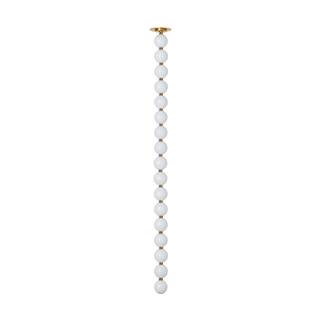 Perle 48 Pendant | Natural Brass 2700K Remote 120V