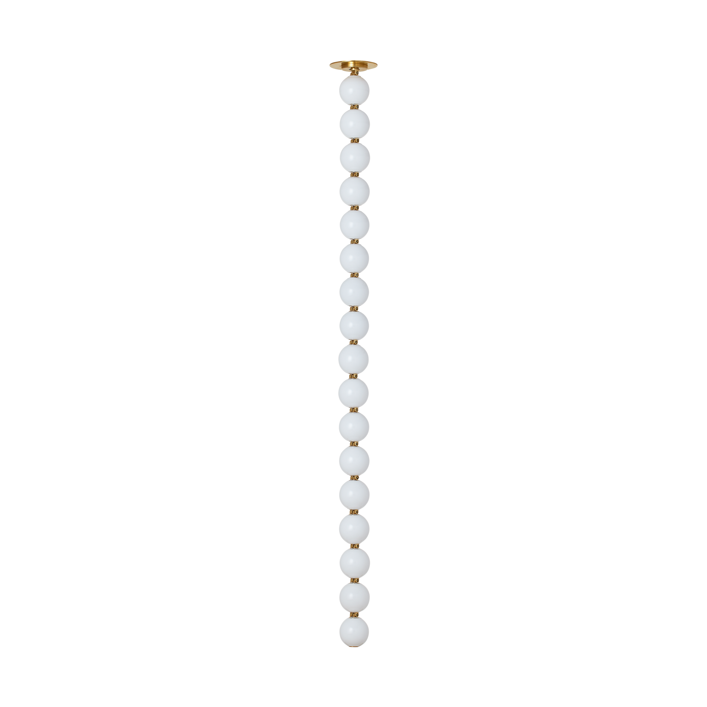 Perle 48 Pendant | Natural Brass 2700K Surface 120V-277V Universal