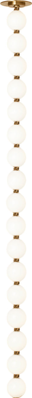 Perle 48 Pendant | Natural Brass 2700K Surface 120V-277V Universal
