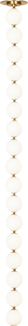 Perle 48 Pendant | Natural Brass 3000K Remote 120V