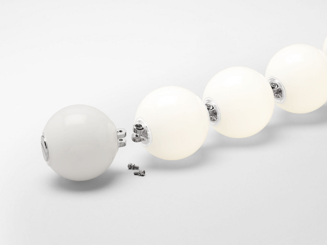 Perle 48 Pendant | Polished Nickel 2700K Remote 120V