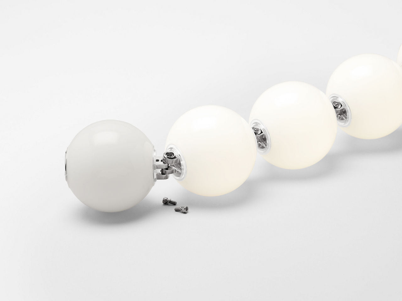 Perle 48 Pendant | Polished Nickel 3000K Surface 120V-277V Universal