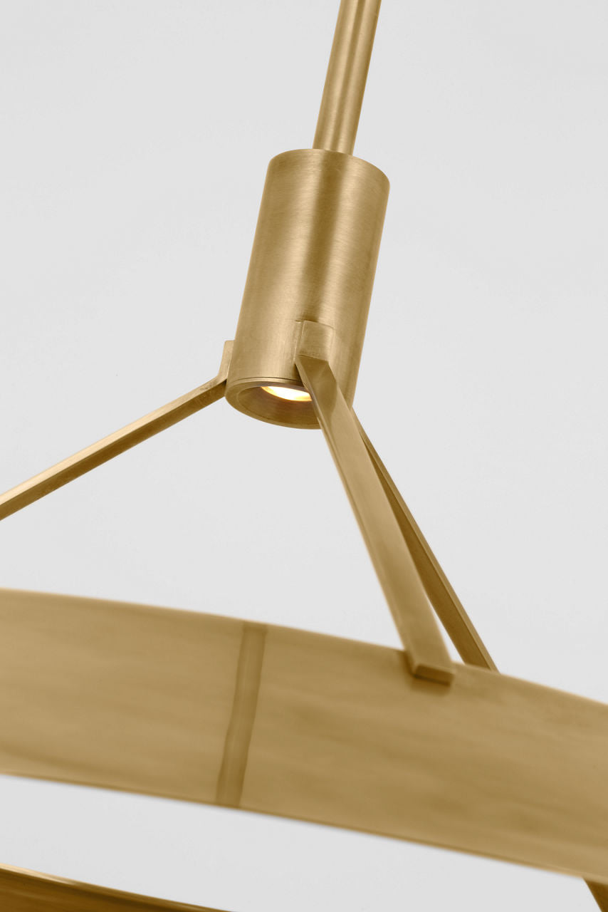 Sospeso X-Large Pendant Natural Brass 2700K 90 CRI