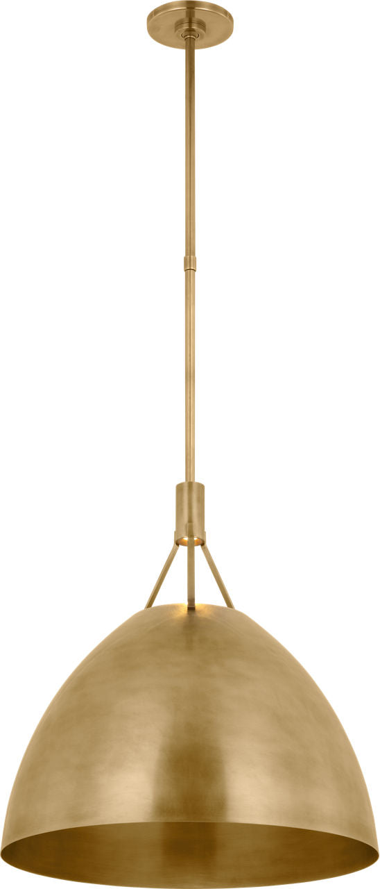 Sospeso Dome X-Large Pendant Natural Brass 2700K 90 CRI